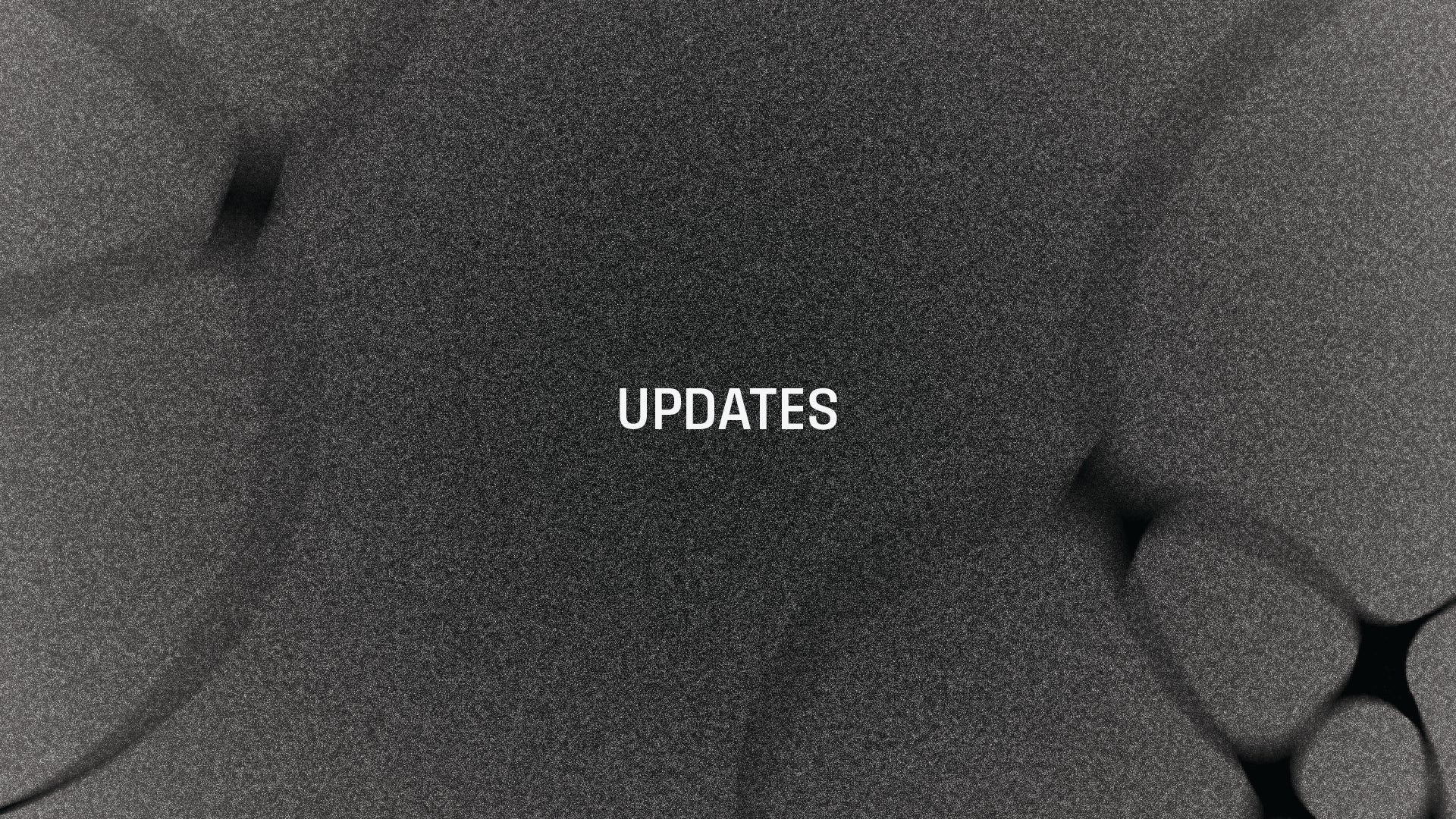 Abstract monochrome banner image for HÄZE Tokyo updates page