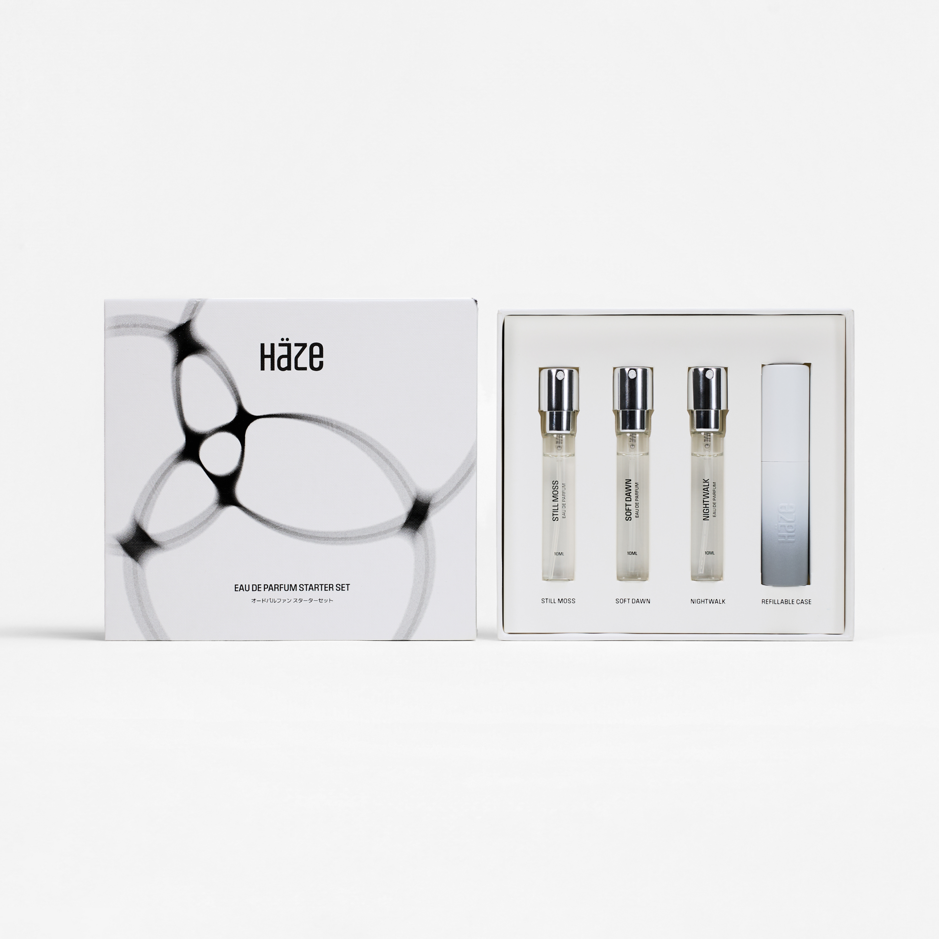 Starter Set White | リフィル式香水セット | HÄZE Tokyo
